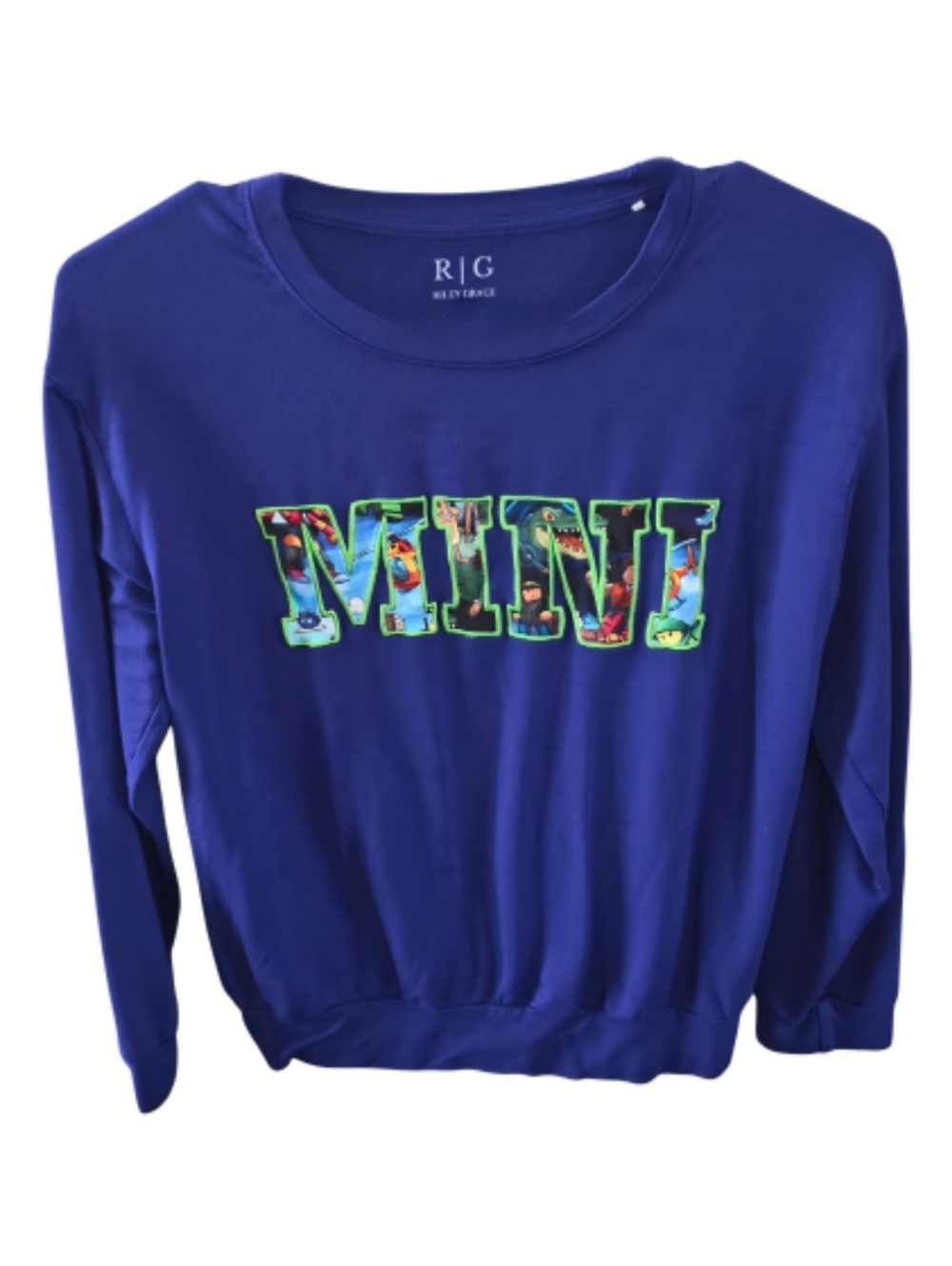 Riley Grace Bamboo Roblox Inspired Mini Pullover Crewneck Boys Size 7/8 NWOT
